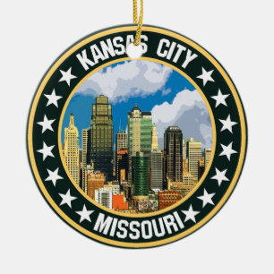 Kansas City Keramisch Ornament