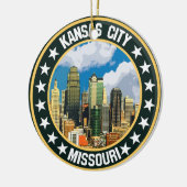 Kansas City Keramisch Ornament (Links)