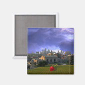 Kansas City Keuken Kunst Magneet (Voorkant / Achterkant)