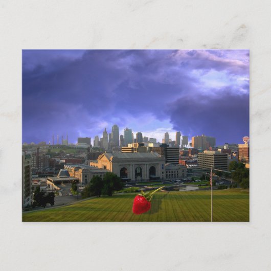 Kansas City Kitchen Art Briefkaart (Voorkant)