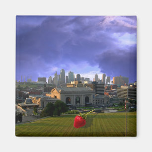 Kansas City Kitchen Art Magneet