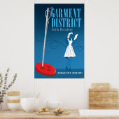 Kansas City Landmarks: Garment District - 24 x 36 Poster (Keuken)
