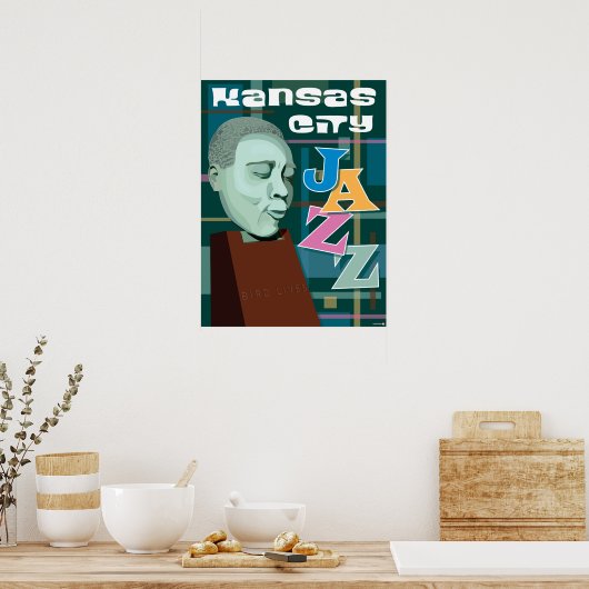 Kansas City Landmarks: KC Jazz - 18 x 24 Poster (Keuken)