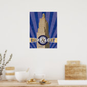 Kansas City Landmarks: KCPL - 18 x 24 Poster (Keuken)