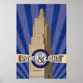 Kansas City Landmarks: KCPL - 24 x 36 Poster (Voorkant)