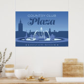 Kansas City Landmarks: Landclub - 36 x 24 Poster (Keuken)
