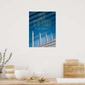Kansas City Landmarks: Sky Stations - 18 x 24 Poster (Keuken)