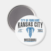 Kansas City Magneet (Voorkant / Achterkant)