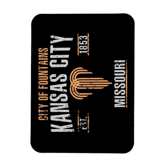 Kansas City Magneet (Verticaal)