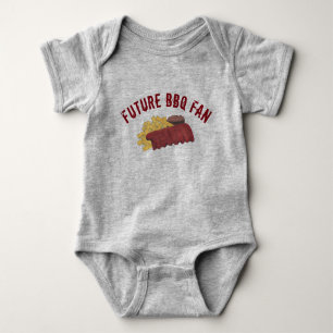 Kansas City Memphis Future BBQ Fan Barbecue Ribs Romper