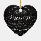 Kansas City Missouri - BBQ Capital of the World Keramisch Ornament (Voorkant)