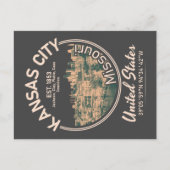 KANSAS CITY - MISSOURI BRIEFKAART (Voorkant)