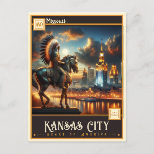 Kansas City, Missouri    Briefkaart