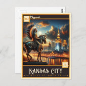 Kansas City, Missouri |  Briefkaart (Voorkant / Achterkant)