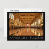 Kansas City ~ Missouri Briefkaart (Voorkant / Achterkant)