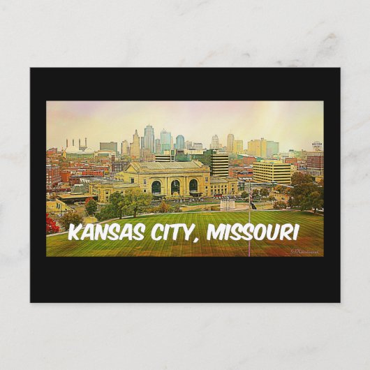 Kansas City, Missouri Briefkaart (Voorkant)