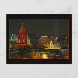 Kansas City, Missouri, Country Club Plaza lights Briefkaart