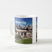 Kansas City Missouri - Foto van het centrum Koffiemok (Voorkant links)