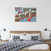 Kansas City, Missouri (hart) Canvas Afdruk (Insitu (Slaapkamer))