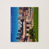 Kansas City Missouri Jigzaag Puzzle Legpuzzel (Verticaal)