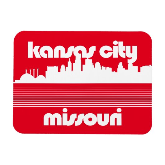 Kansas City Missouri Magneet (Horizontaal)