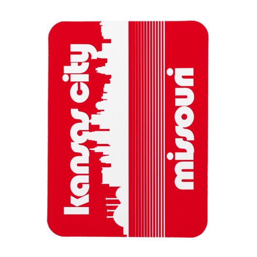 Kansas City Missouri Magneet (Verticaal)