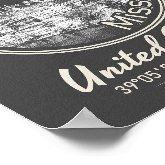 KANSAS CITY - MISSOURI  POSTER (Hoek)