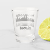 Kansas City Missouri Shot Glas (Achterkant)