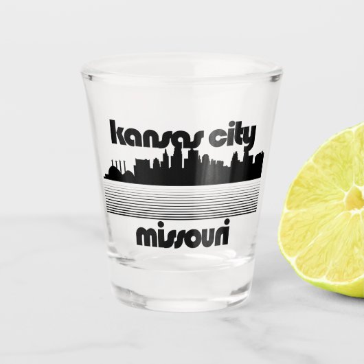 Kansas City Missouri Shot Glas (Voorkant)