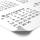 Kansas City, Missouri Skyline 2025 Kalender Poster (Hoek)