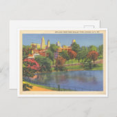 Kansas City Missouri skyline Briefkaart (Voorkant / Achterkant)