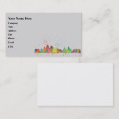 KANSAS CITY, MISSOURI SKYLINE VISITEKAARTJE (Voorkant / Achterkant)