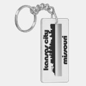 Kansas City Missouri Sleutelhanger (Voorkant Links)