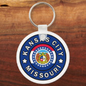 Kansas City Missouri Sleutelhanger (Voorkant)