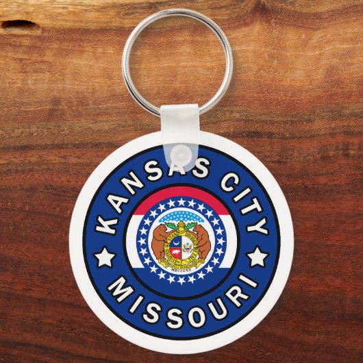 Kansas City Missouri Sleutelhanger (Voorkant)