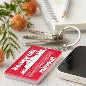 Kansas City Missouri Sleutelhanger (Voorkant Rechts)