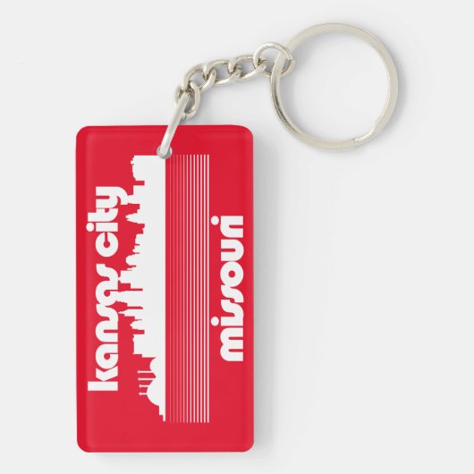 Kansas City Missouri Sleutelhanger (achterkant)