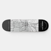 Kansas City, Missouri Stadsplattegrond Skateboard (Horizontaal)