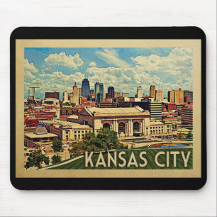 Kansas City Missouri Vintage Travel Muismat