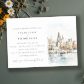 Kansas City Missouri Waterverf repetitie diner Kaart