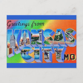 Kansas City MO ansichtkaart Briefkaart