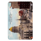 Kansas City MO, Grand Ave., 1911  Briefkaart Magneet (Verticaal)