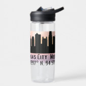 Kansas City MO stadsprofiel  Waterfles (Links)