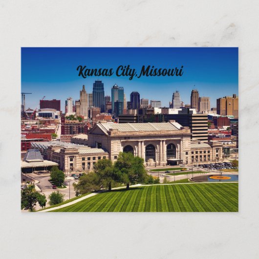 Kansas City, MO Union Station Briefkaart (Voorkant)