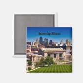 Kansas City, MO Union Station Magneet (Voorkant / Achterkant)
