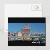 Kansas City, MO Western automatisch bouwen Briefkaart (Voorkant / Achterkant)