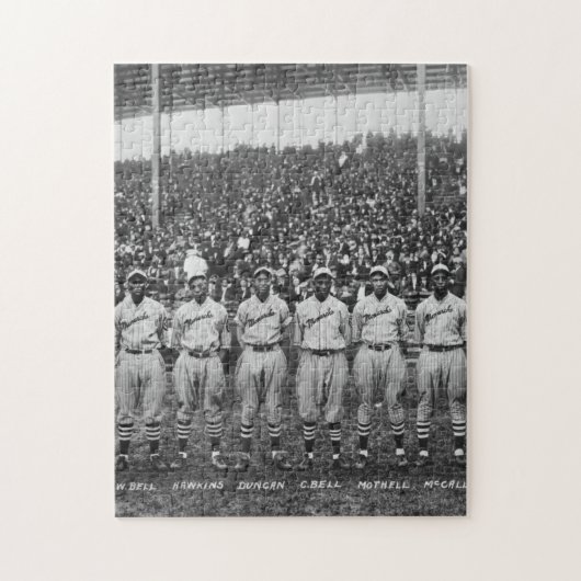 Kansas City Monarchs honkbalteam, 1924 Legpuzzel (Verticaal)