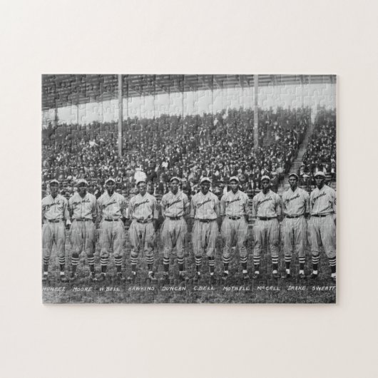 Kansas City Monarchs honkbalteam, 1924 Legpuzzel (Horizontaal)