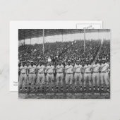 Kansas City Monarchs honkbalteam Briefkaart (Voorkant / Achterkant)