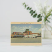 Kansas City Municipal Airport Post Card Briefkaart (Staand voorkant)